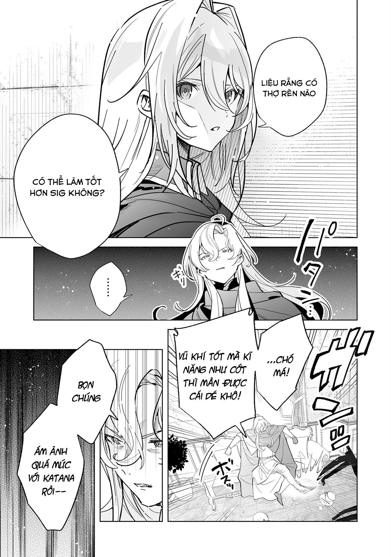 S-Kyuu Guild Wo Ridatsushita Katanakaji No Jiyuu Na Henkyou Slow Life ~Black Guild Kara Kaihousarete Kimama Ni Kaji Shitetara, Densetsu No Matou Ga Umareteimashita~ Chapter 4 - Trang 2