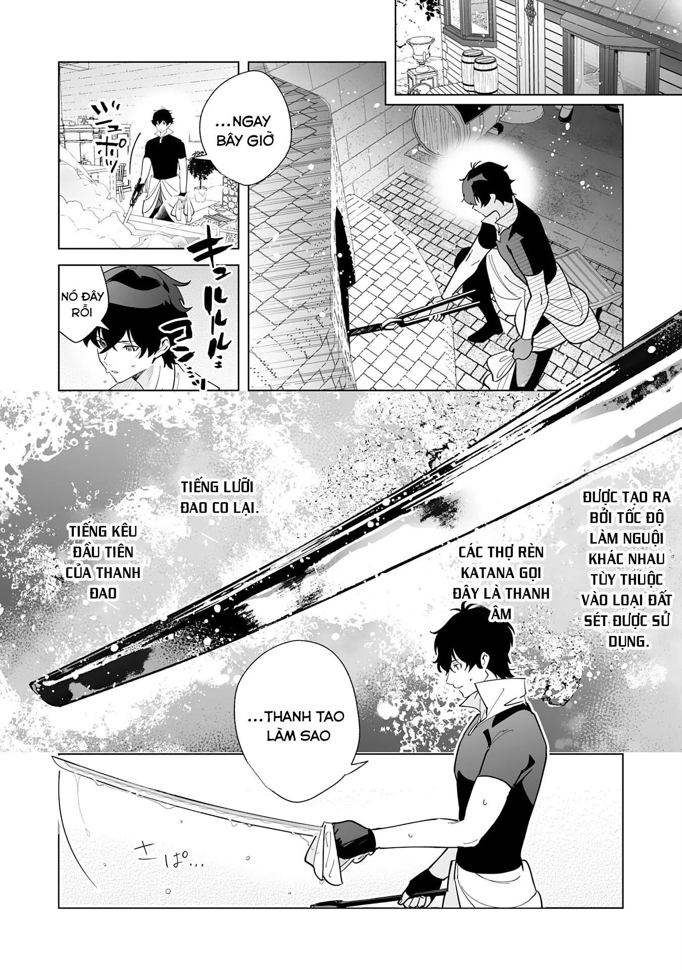 S-Kyuu Guild Wo Ridatsushita Katanakaji No Jiyuu Na Henkyou Slow Life ~Black Guild Kara Kaihousarete Kimama Ni Kaji Shitetara, Densetsu No Matou Ga Umareteimashita~ Chapter 4 - Trang 2