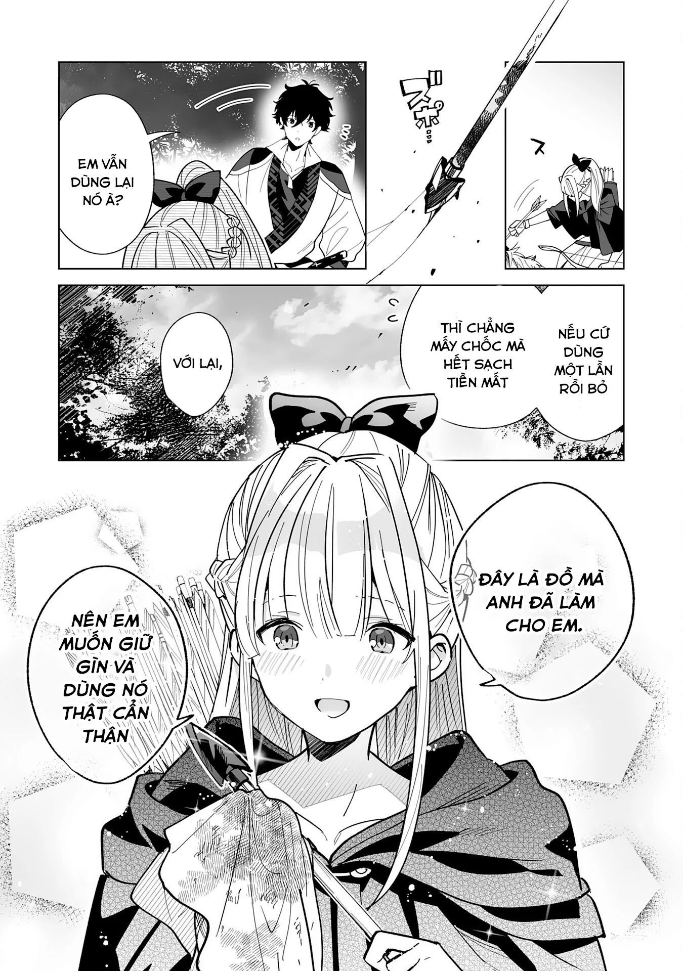 S-Kyuu Guild Wo Ridatsushita Katanakaji No Jiyuu Na Henkyou Slow Life ~Black Guild Kara Kaihousarete Kimama Ni Kaji Shitetara, Densetsu No Matou Ga Umareteimashita~ Chapter 5 - Trang 2