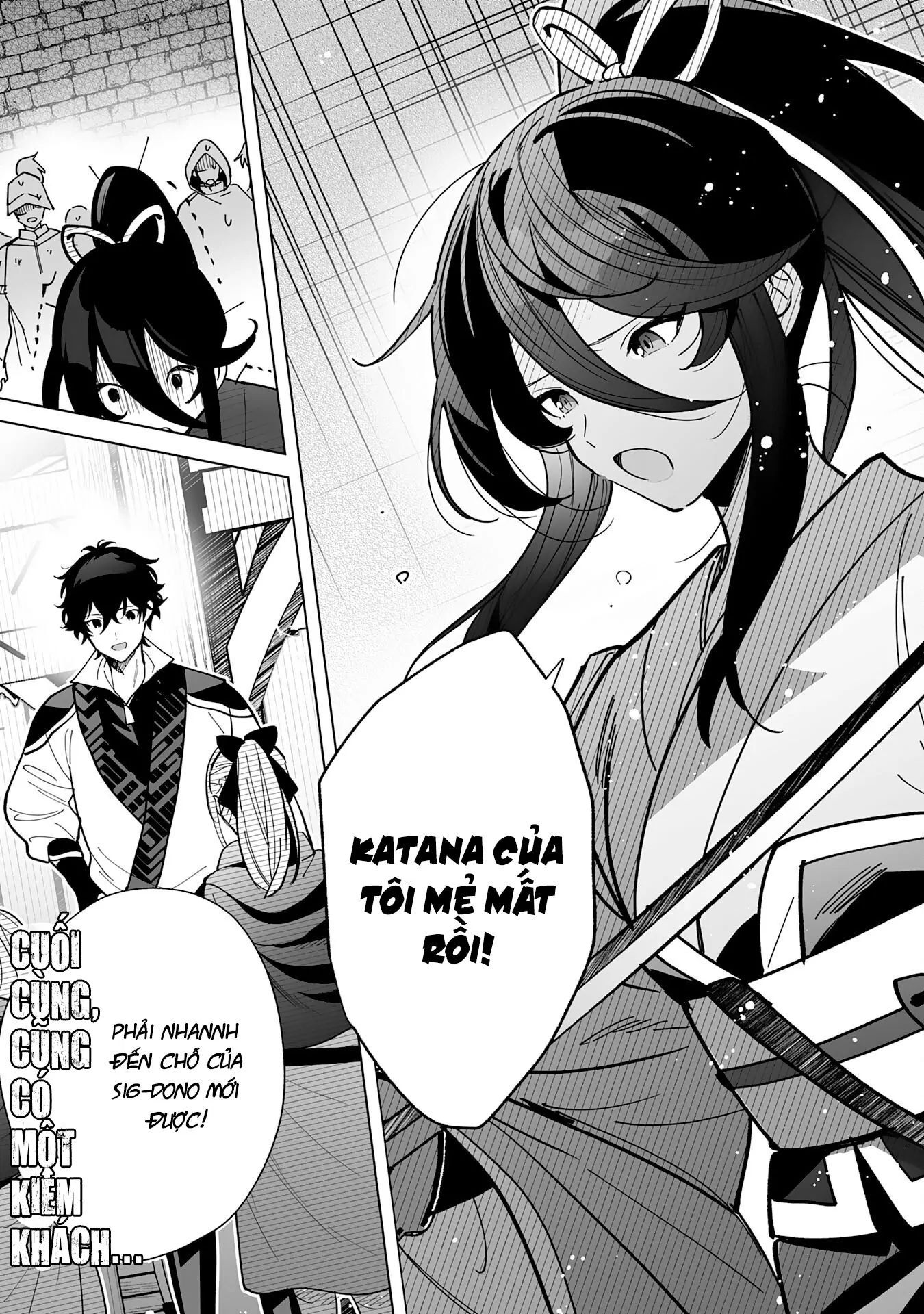 S-Kyuu Guild Wo Ridatsushita Katanakaji No Jiyuu Na Henkyou Slow Life ~Black Guild Kara Kaihousarete Kimama Ni Kaji Shitetara, Densetsu No Matou Ga Umareteimashita~ Chapter 5 - Trang 2