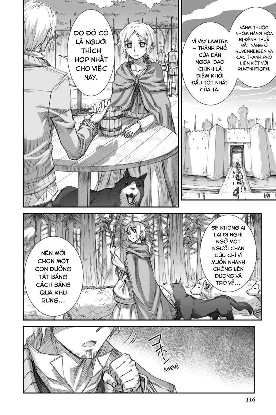Sói Và Gia Vị Chapter 28 - Trang 2