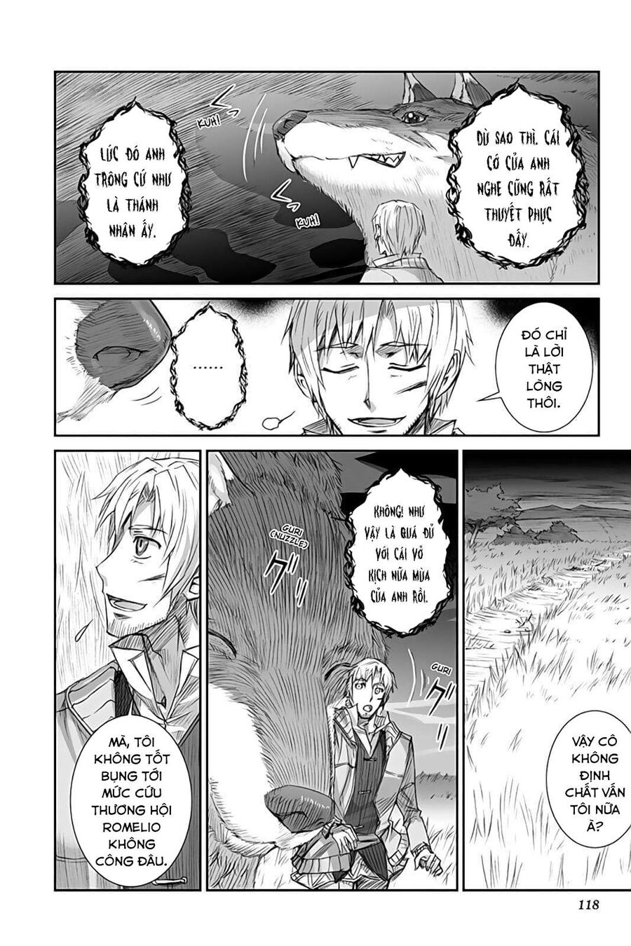 Sói Và Gia Vị Chapter 34 - Trang 2