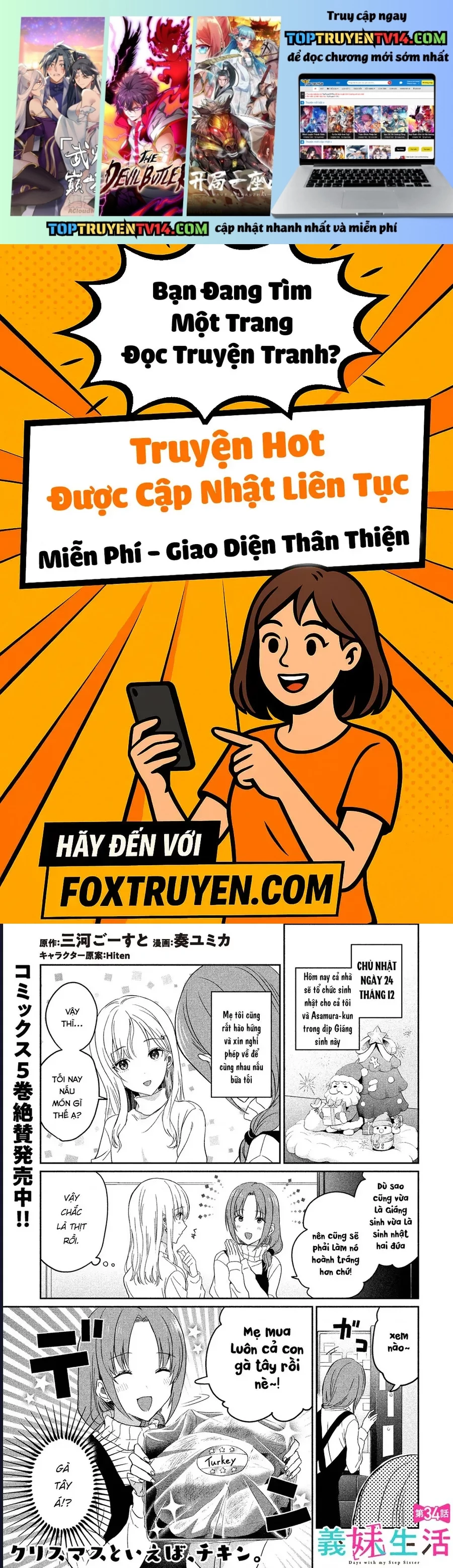 Sống Cùng Em Kế Chapter 34.1 - Trang 2