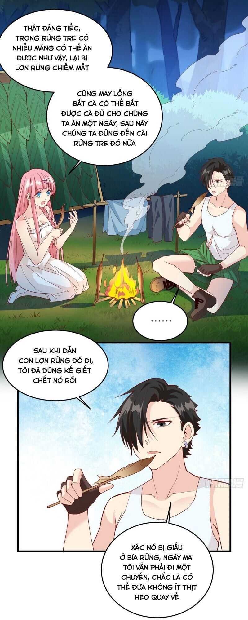 Sống Trên Hoang Đảo Cùng Các Em Gái Chapter 21 - Trang 2