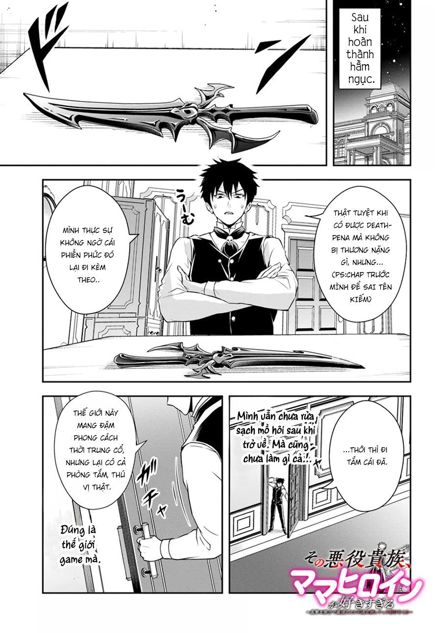 Sono Akuyaku Kizoku, Mama Heroine Ga Suki Sugiru ~Shinshi Na Doryoku De Saikyou To Nari Fuguu Na Oshi Chara Tasukemakuru~ Chapter 4 - Trang 2