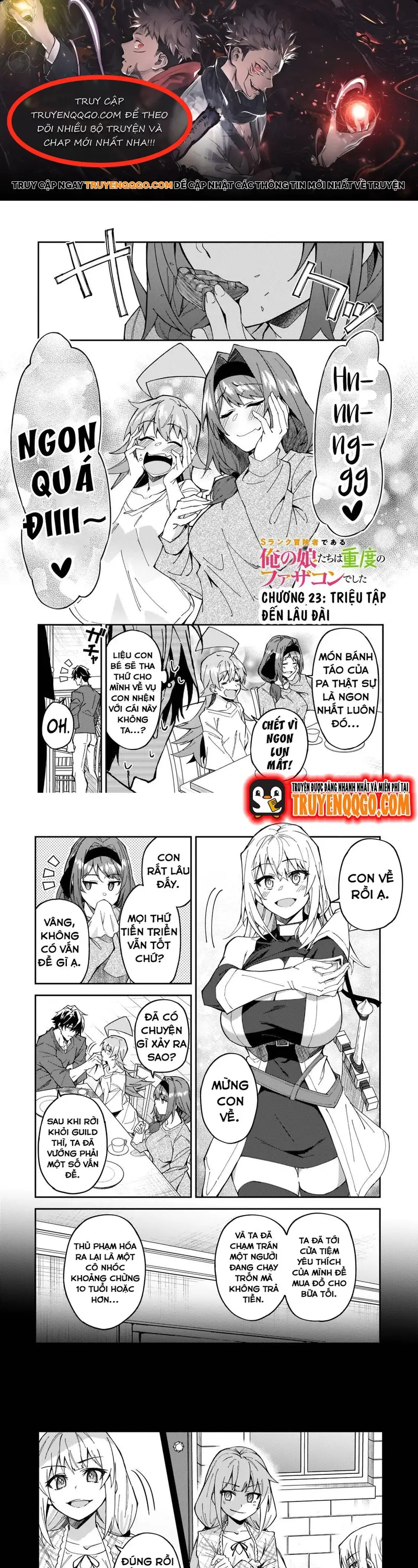 S-Rank Boukensha De Aru Ore No Musume-Tachi Wa Juudo No Father-Con De Shita Chapter 23 - Trang 2
