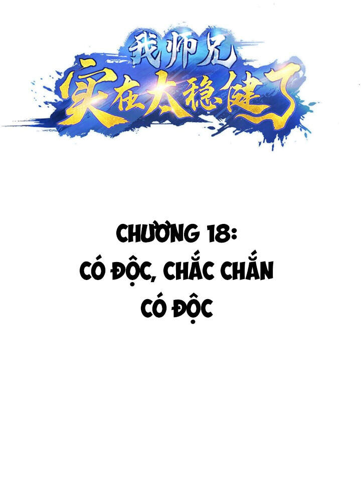 Sư Huynh Của Ta Quá Cẩn Thận Rồi Chapter 18 - Trang 2