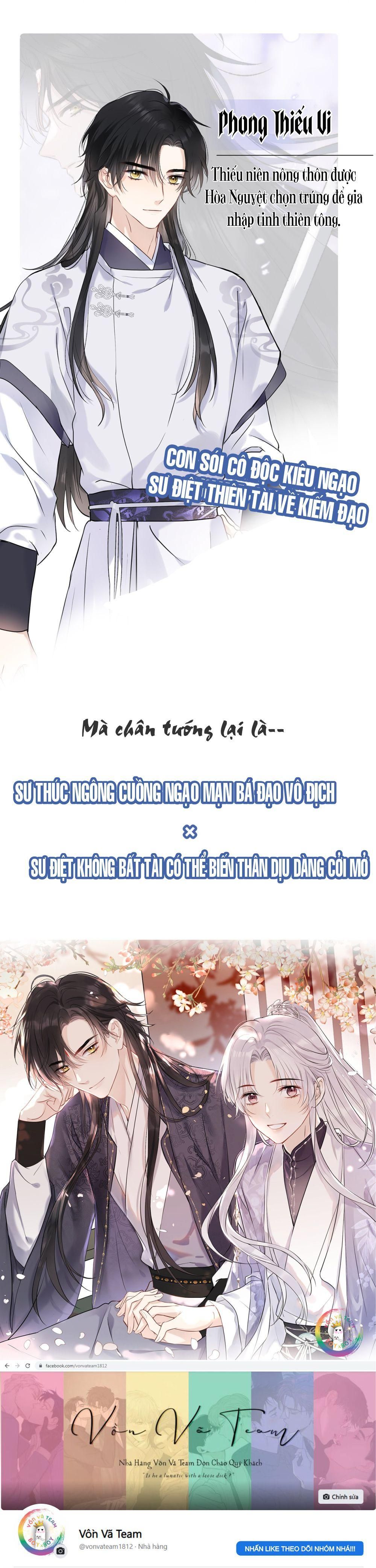 Sư Thúc Không Thể Trông Mặt Mà Bắt Hình Dong Chapter 0 - Trang 2