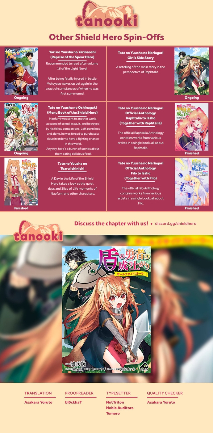 Sự Trỗi Dậy Của Anh Hùng Khiên – Ngoại Truyện Của Raphtalia Chapter 9 - Trang 2