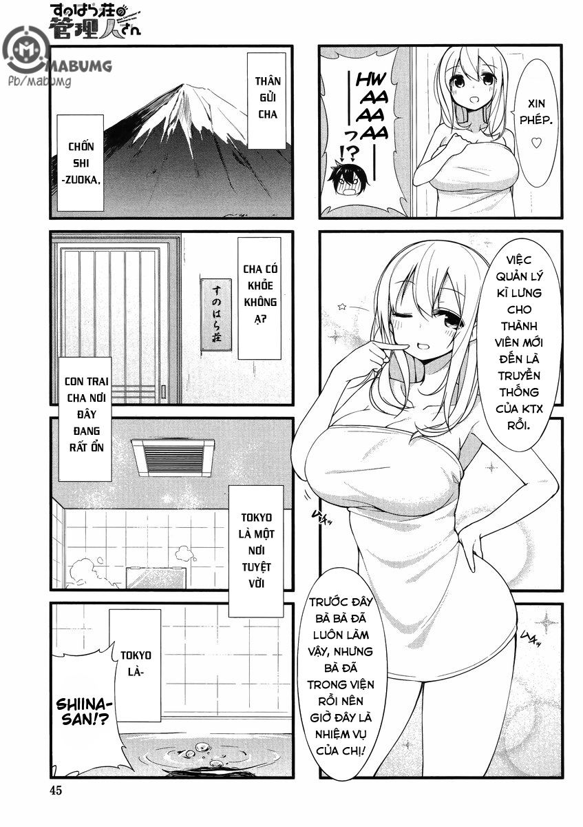 Sunoharasou No Kanrinin-San Chapter 1 - Trang 2