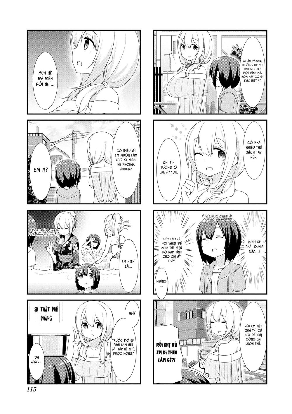 Sunoharasou No Kanrinin-San Chapter 13 - Trang 2