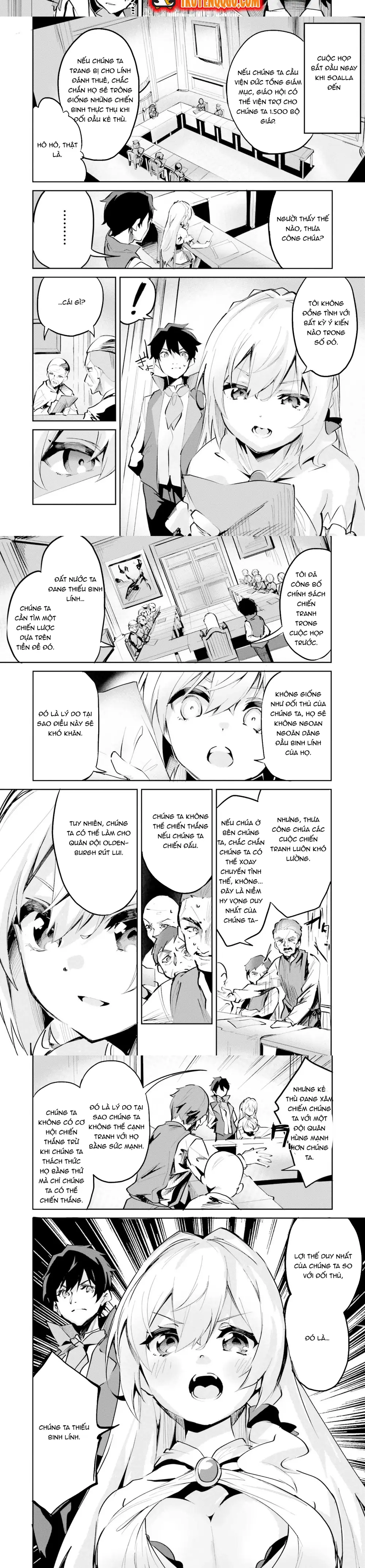 Suuji De Sukuu! Jyakushou Kokka Manga Chapter 4 - Trang 2