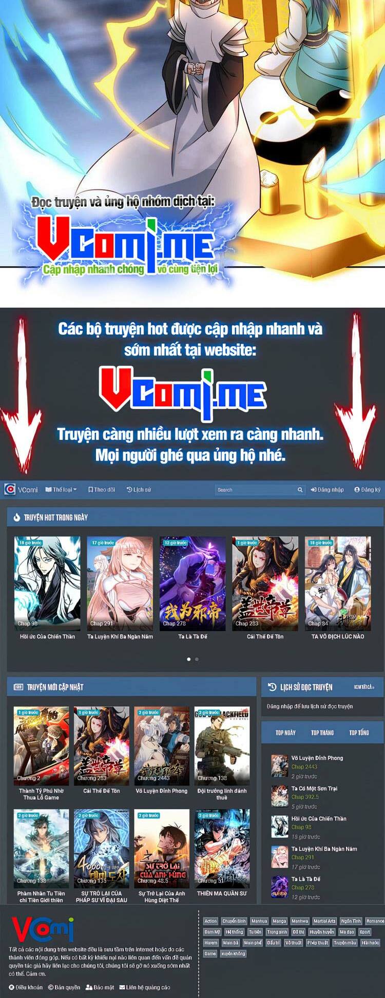 Ta Bị Nhốt Cùng Một Ngày Mười Vạn Năm Chapter 182 - Trang 2