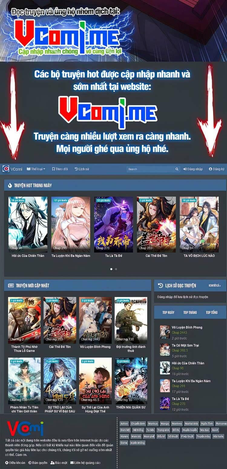 Ta Bị Nhốt Cùng Một Ngày Mười Vạn Năm Chapter 216 - Trang 2