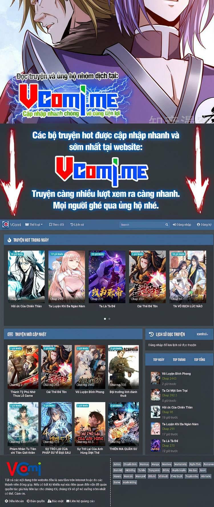 Ta Bị Nhốt Cùng Một Ngày Mười Vạn Năm Chapter 217 - Trang 2