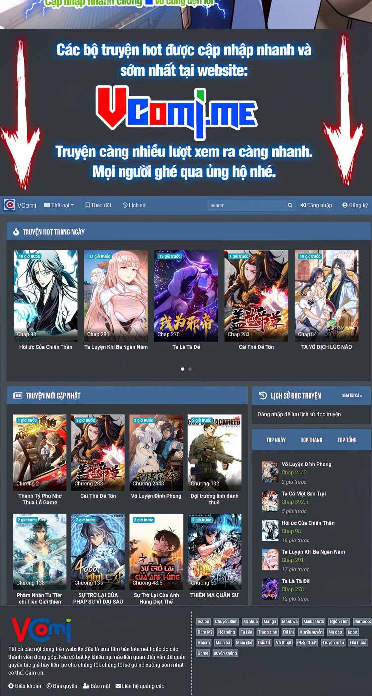 Ta Bị Nhốt Cùng Một Ngày Mười Vạn Năm Chapter 220 - Trang 2