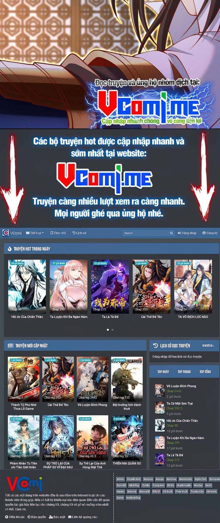 Ta Bị Nhốt Cùng Một Ngày Mười Vạn Năm Chapter 228 - Trang 2