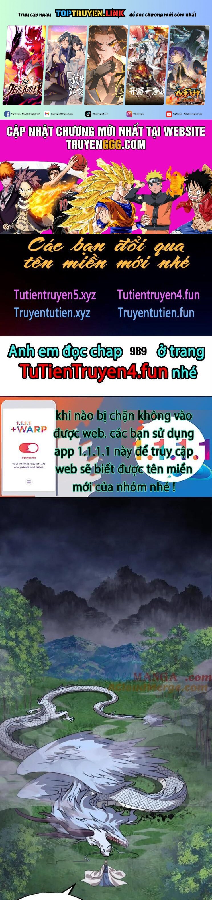 Ta Có Một Sơn Trại Chapter 988 - Trang 2