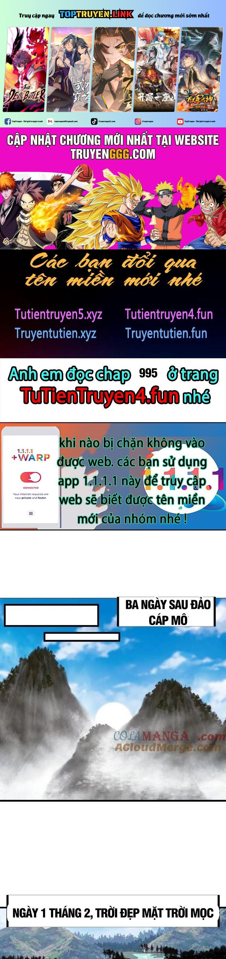 Ta Có Một Sơn Trại Chapter 994 - Trang 2