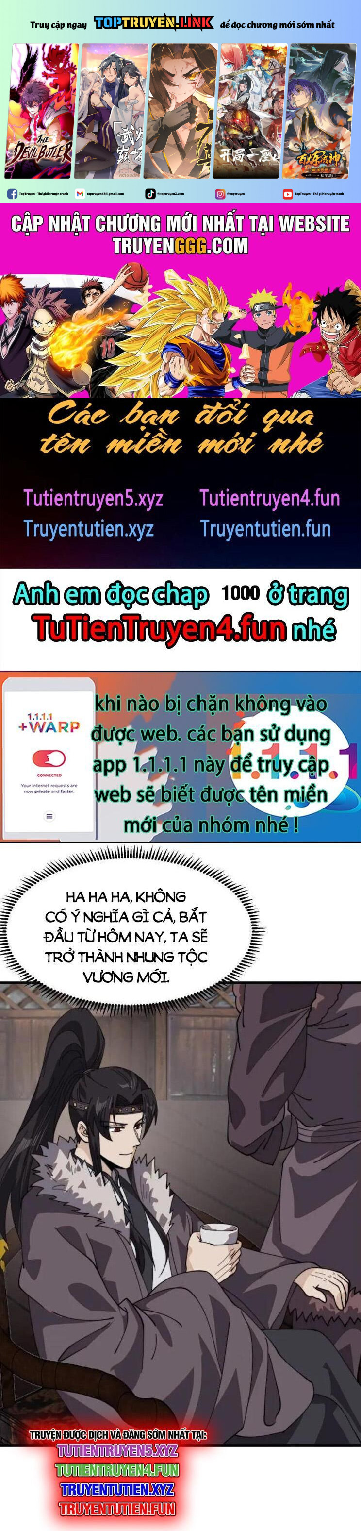 Ta Có Một Sơn Trại Chapter 999 - Trang 2