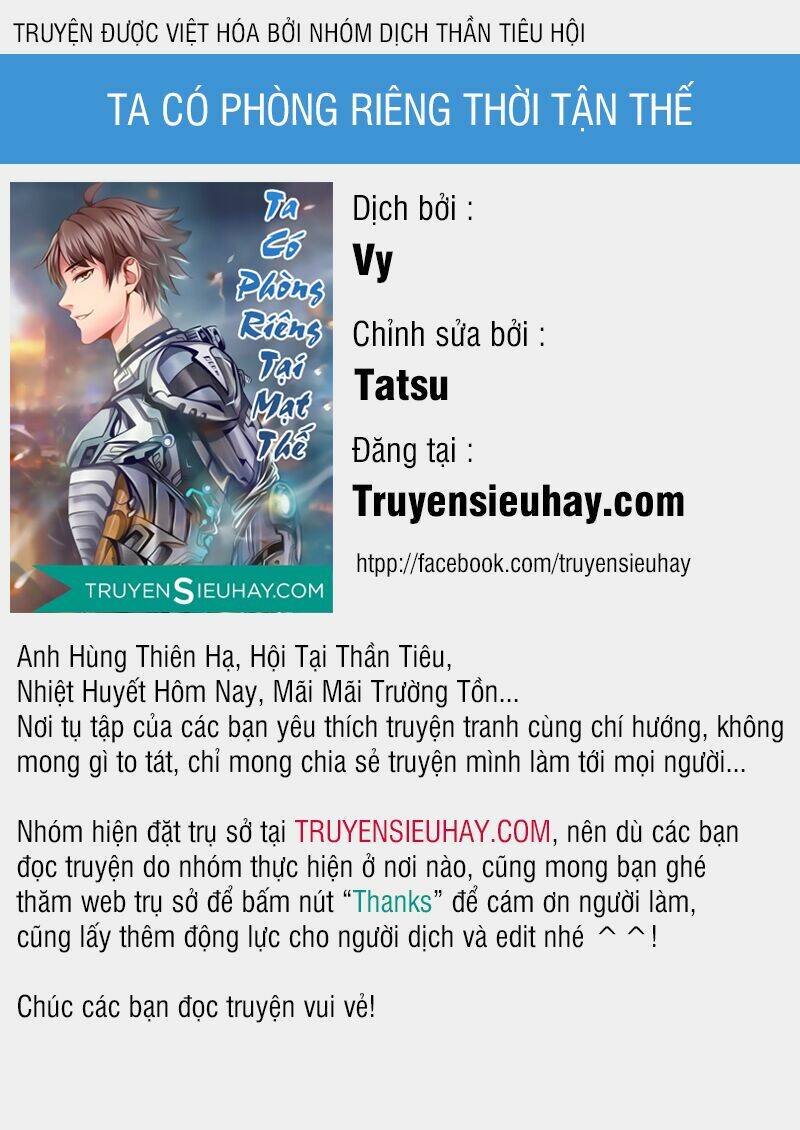 Ta Có Phòng Riêng Thời Tận Thế Chapter 22.2 - Trang 2