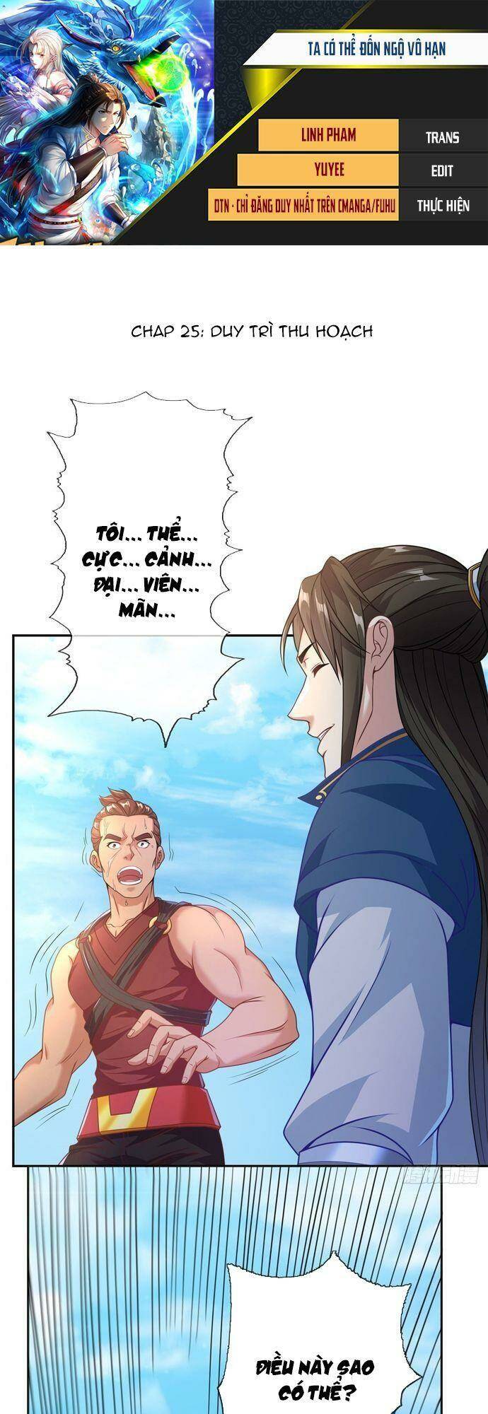 Ta Có Thể Đốn Ngộ Vô Hạn Chapter 25 - Trang 2