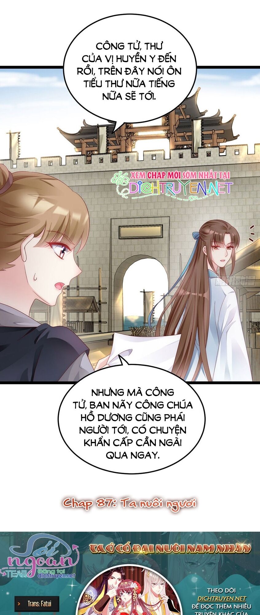 Ta Ở Cổ Đại Nuôi Nam Nhân Chapter 87 - Trang 2