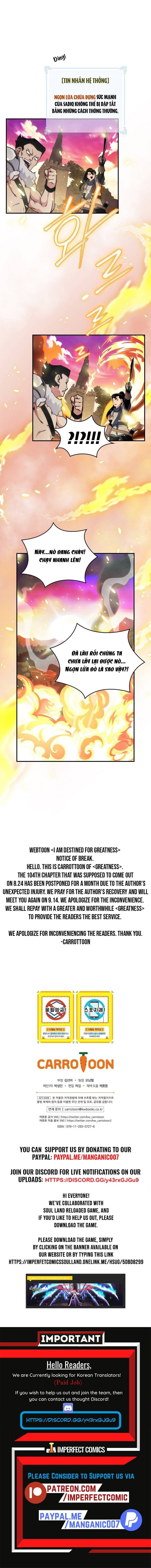 Ta Sinh Ra Để Làm Người Vĩ Đại Chapter 103 - Trang 2