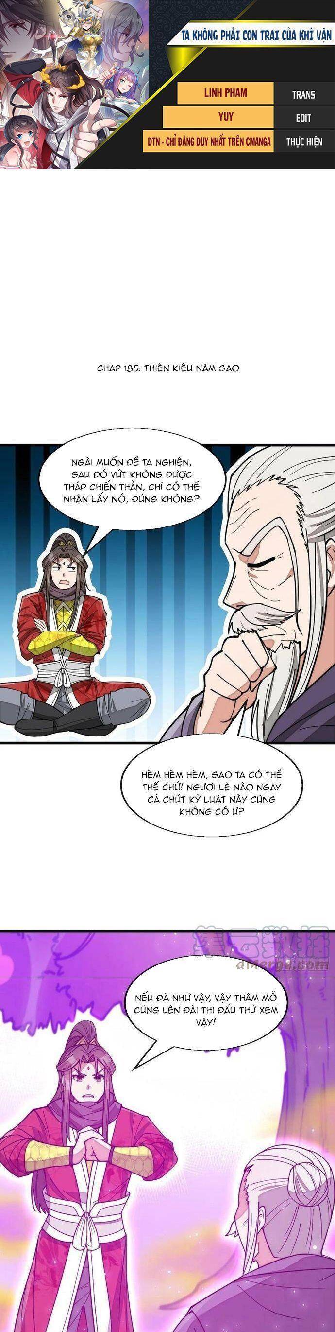 Ta Thật Không Phải Là Khí Vận Chi Tử Chapter 185 - Trang 2