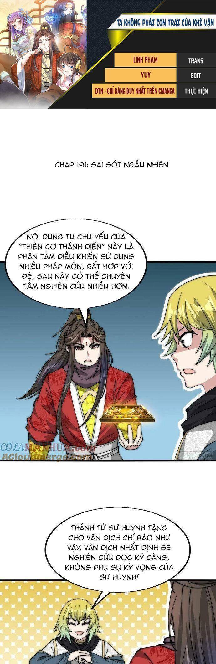 Ta Thật Không Phải Là Khí Vận Chi Tử Chapter 191 - Trang 2