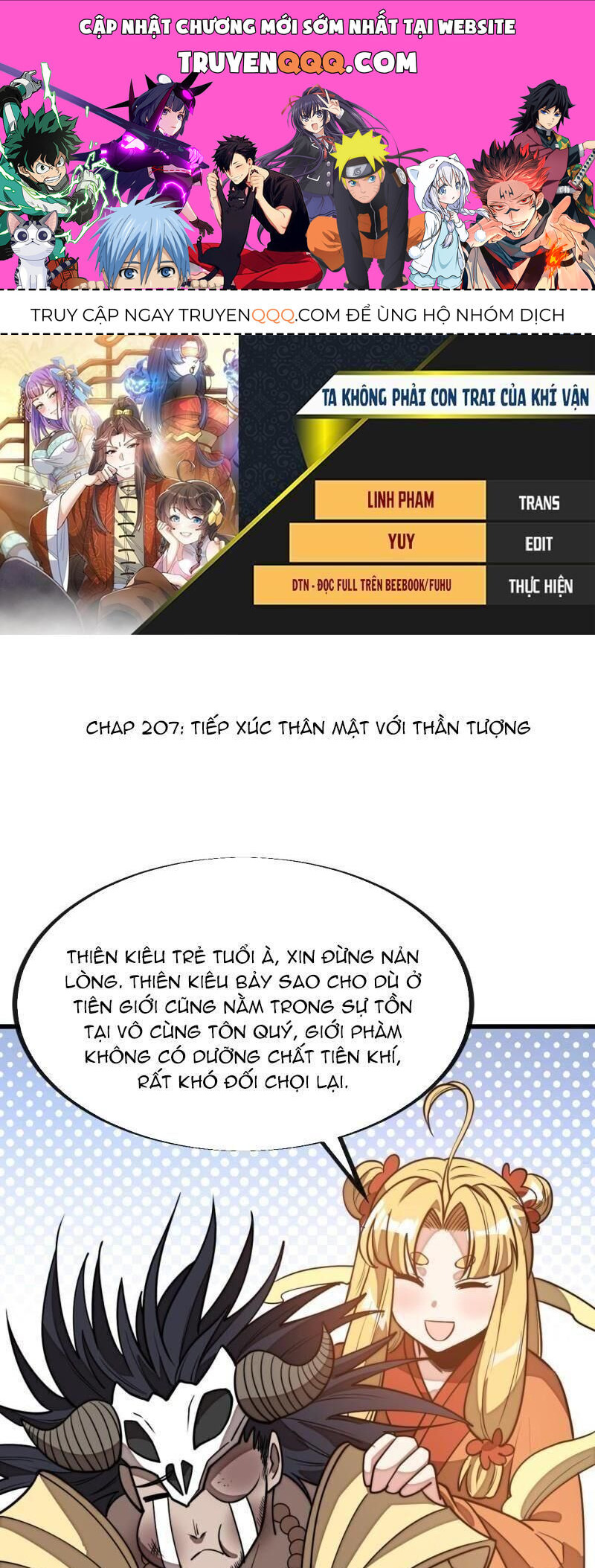 Ta Thật Không Phải Là Khí Vận Chi Tử Chapter 207 - Trang 2