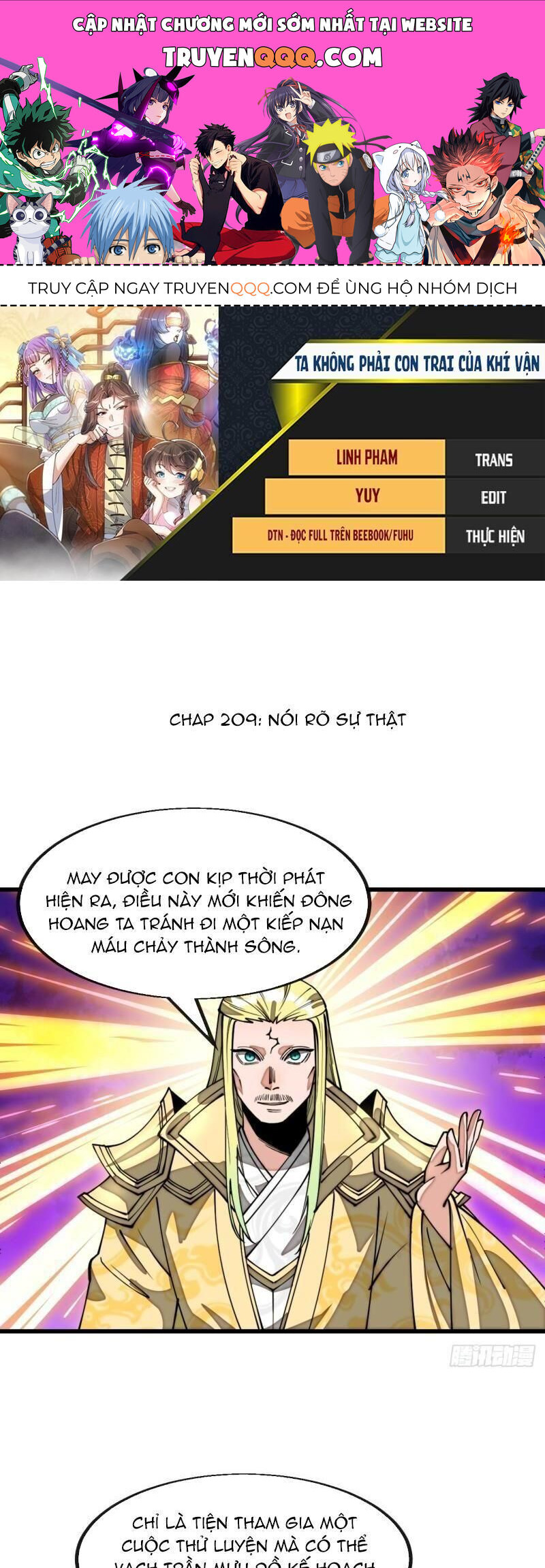 Ta Thật Không Phải Là Khí Vận Chi Tử Chapter 209 - Trang 2