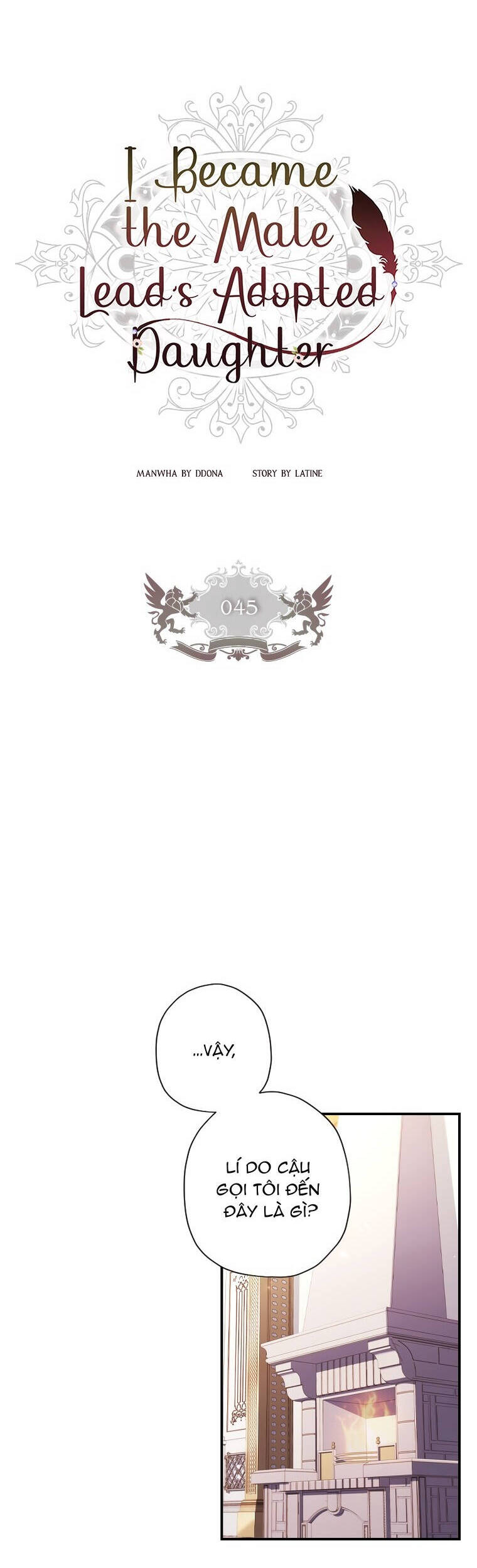 Ta Trở Thành Con Gái Nuôi Của Nam Chính Chapter 45 - Trang 2