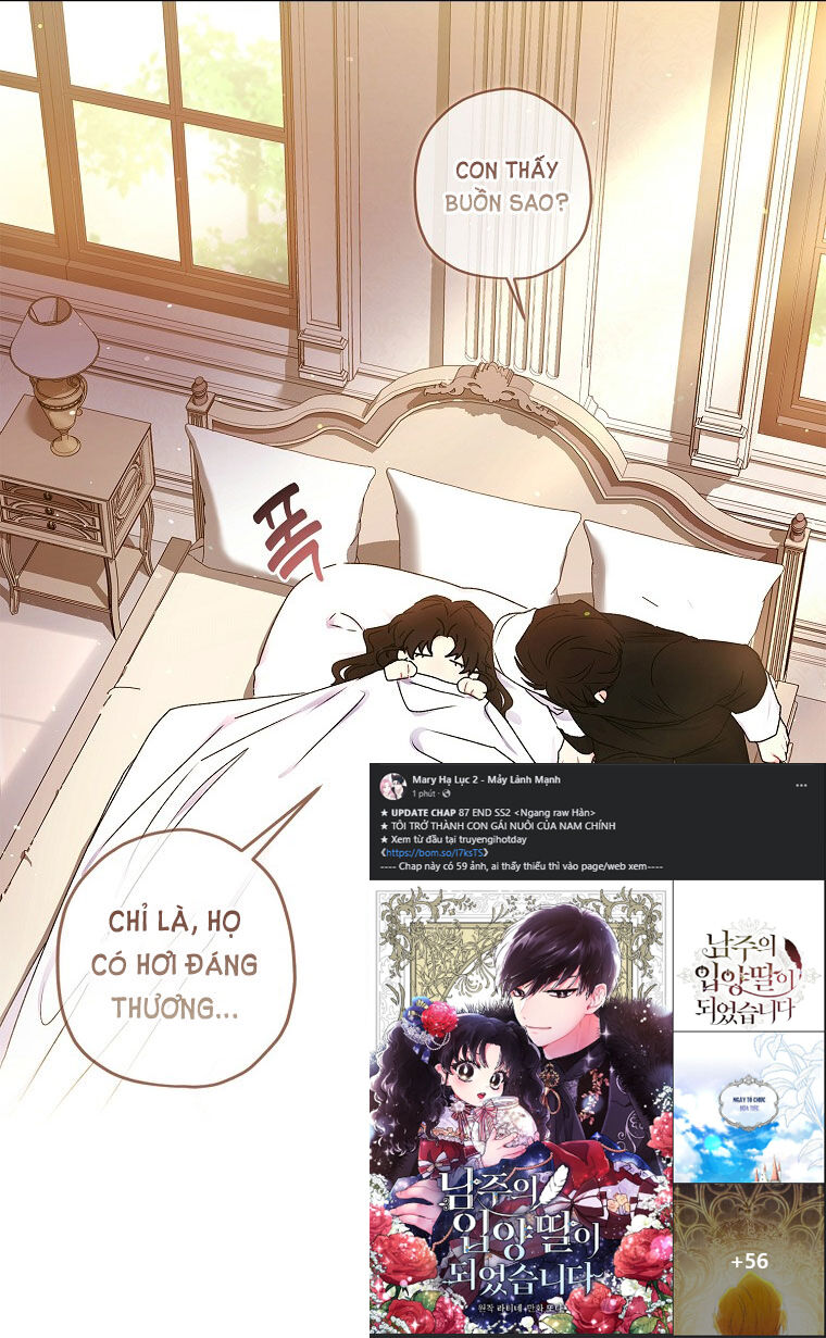 Ta Trở Thành Con Gái Nuôi Của Nam Chính Chapter 87.2 - Trang 2