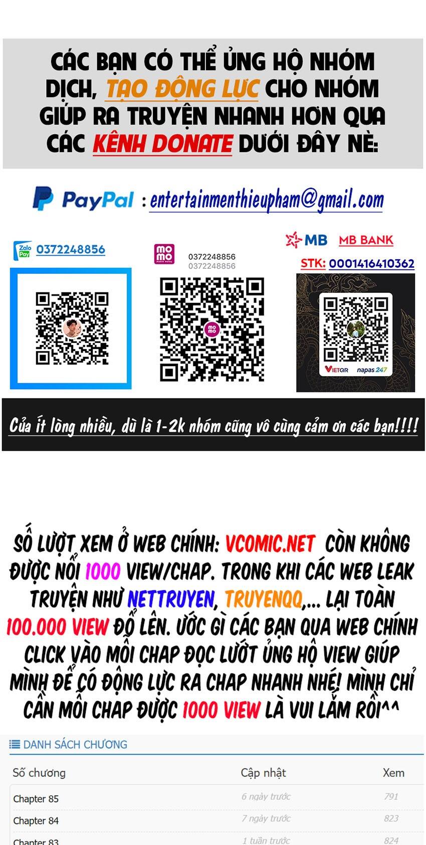 Ta Vô Địch Lúc Nào Chapter 127 - Trang 2