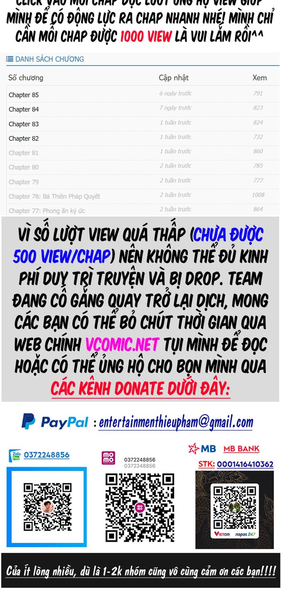 Ta Vô Địch Lúc Nào Chapter 145 - Trang 2