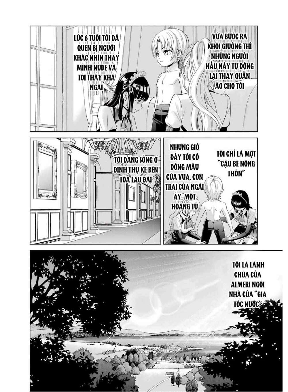 Tái Sinh Thành Quý Tộc Quyền Lực Nhất, Sở Hữu Sức Mạnh Được Sinh Ra Từ Phước Lành Chapter 1 - Trang 2