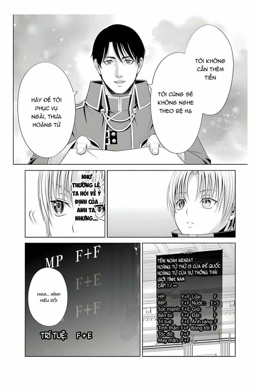 Tái Sinh Thành Quý Tộc Quyền Lực Nhất, Sở Hữu Sức Mạnh Được Sinh Ra Từ Phước Lành Chapter 10 - Trang 2