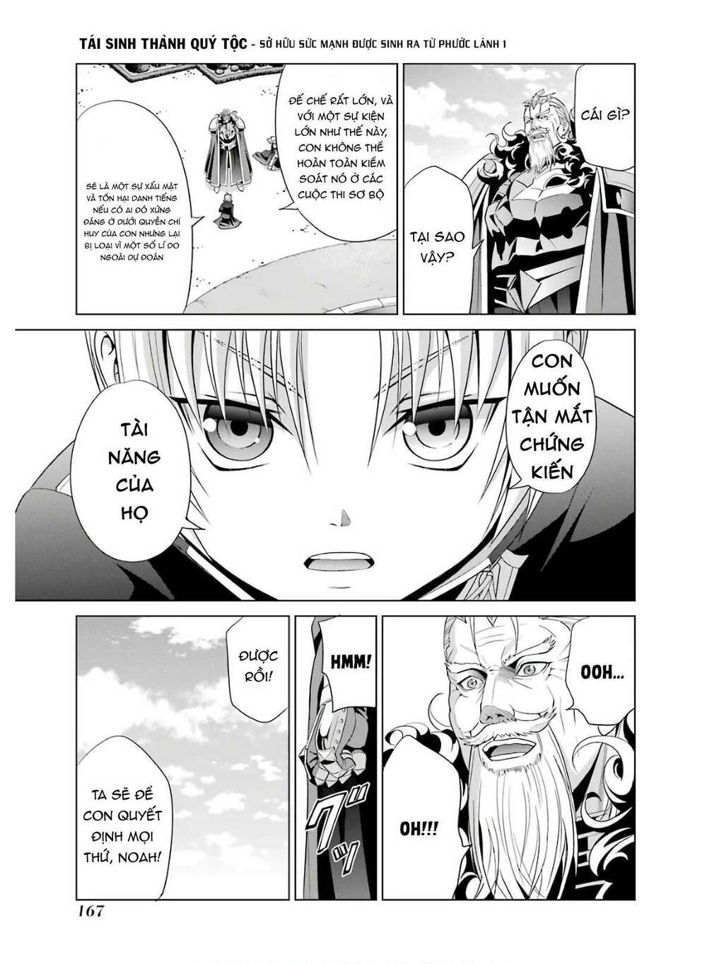 Tái Sinh Thành Quý Tộc Quyền Lực Nhất, Sở Hữu Sức Mạnh Được Sinh Ra Từ Phước Lành Chapter 4 - Trang 2