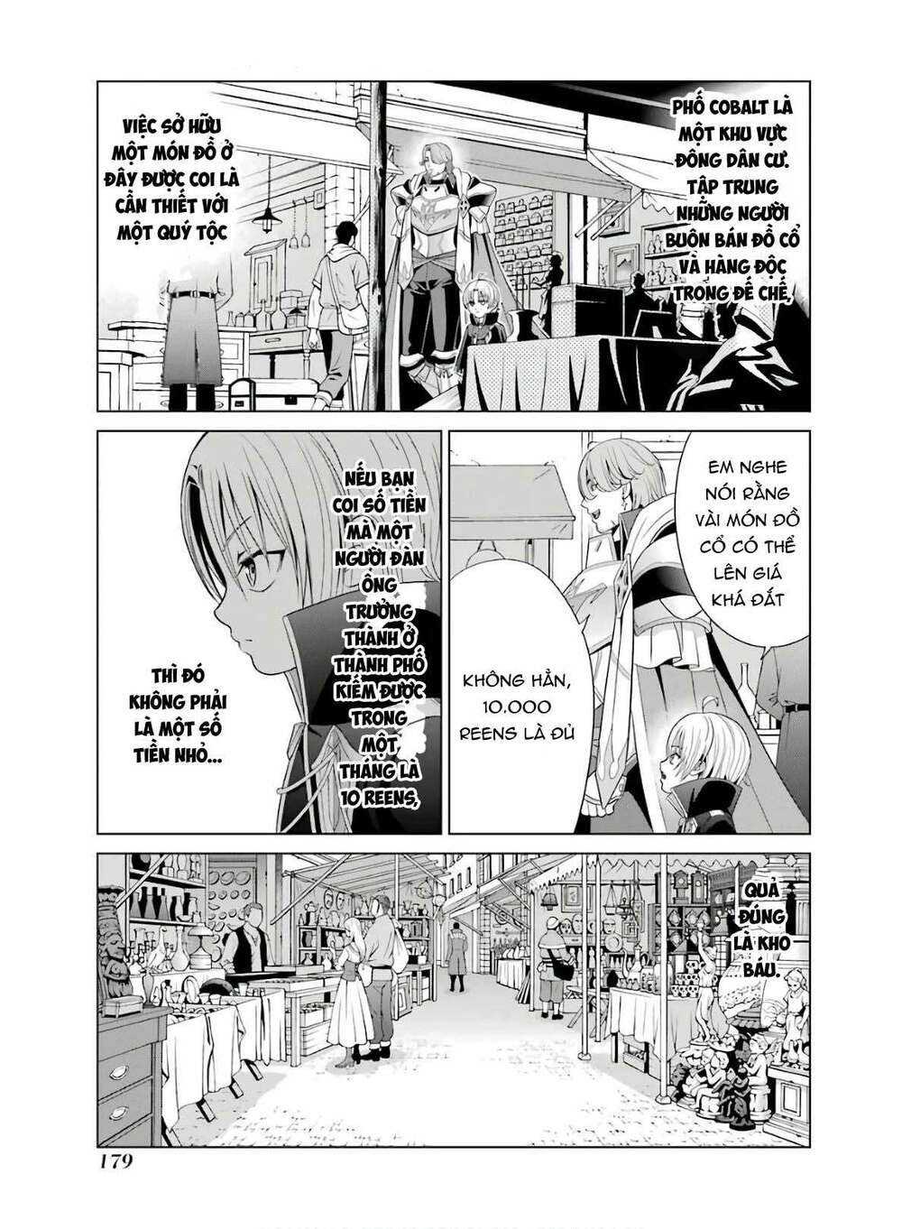 Tái Sinh Thành Quý Tộc Quyền Lực Nhất, Sở Hữu Sức Mạnh Được Sinh Ra Từ Phước Lành Chapter 4 - Trang 2