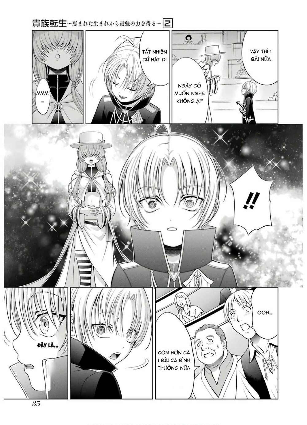 Tái Sinh Thành Quý Tộc Quyền Lực Nhất, Sở Hữu Sức Mạnh Được Sinh Ra Từ Phước Lành Chapter 5 - Trang 2