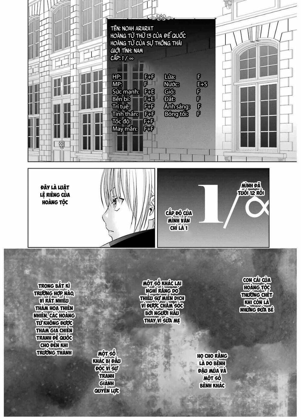 Tái Sinh Thành Quý Tộc Quyền Lực Nhất, Sở Hữu Sức Mạnh Được Sinh Ra Từ Phước Lành Chapter 9 - Trang 2