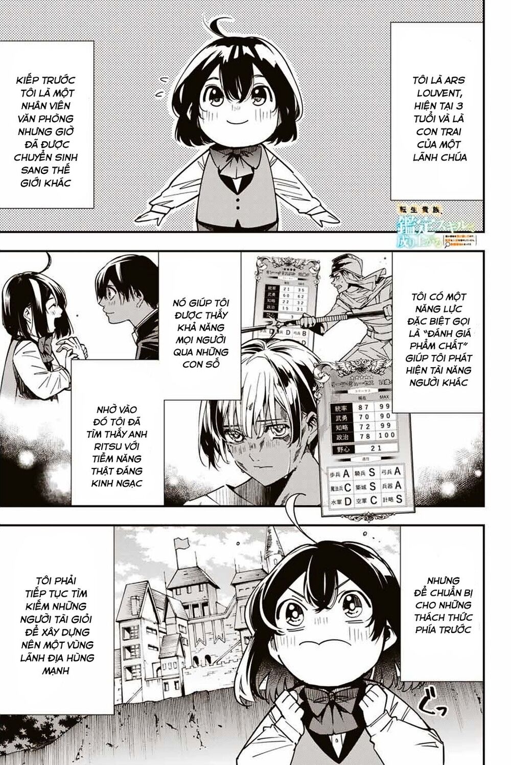Tái Sinh Thành Quý Tộc Với Kĩ Năng ‘Appraisal’ Chapter 4 - Trang 2