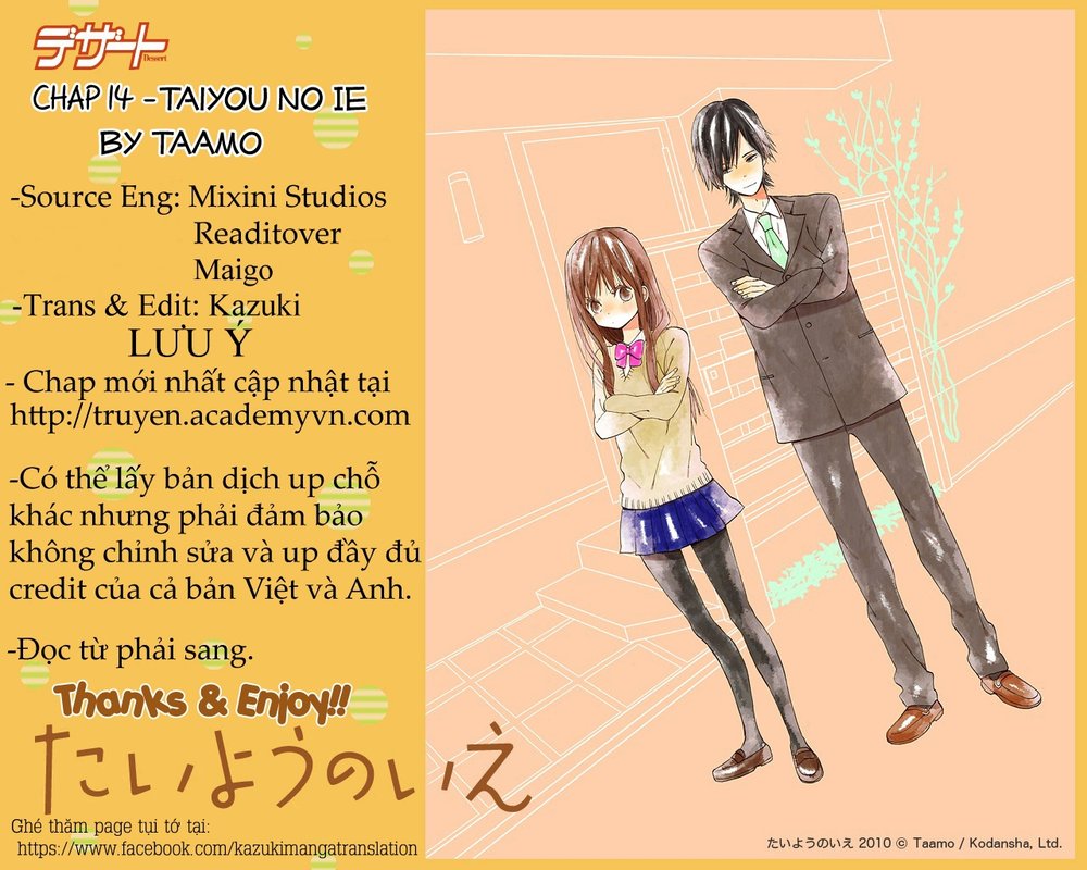 Taiyou No Ie Chapter 14 - Trang 2