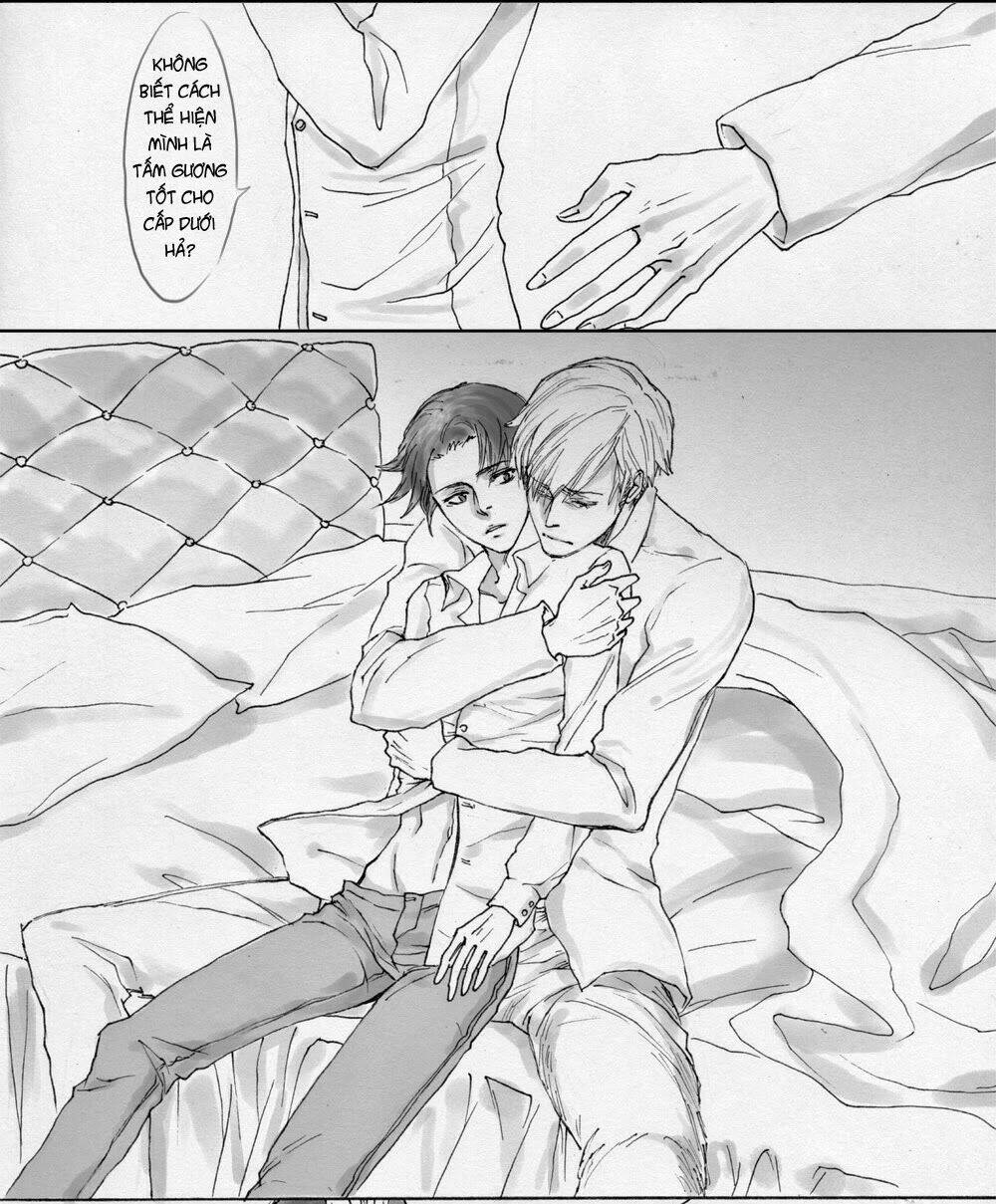 Tấn Công Người Khổng Lồ – Doujinshi Eruri Chapter 1 - Trang 2