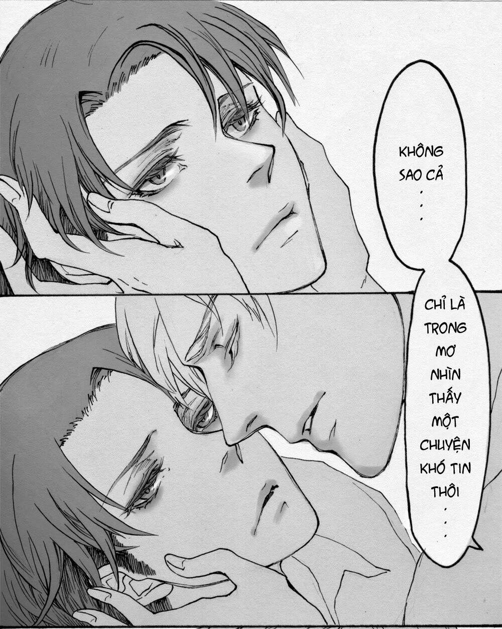 Tấn Công Người Khổng Lồ – Doujinshi Eruri Chapter 1 - Trang 2