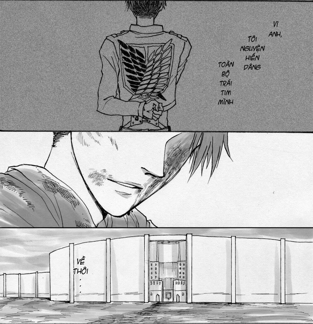Tấn Công Người Khổng Lồ – Doujinshi Eruri Chapter 1 - Trang 2