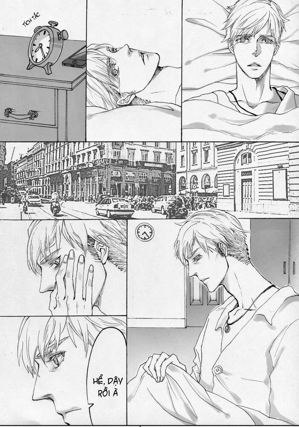 Tấn Công Người Khổng Lồ – Doujinshi Eruri Chapter 1 - Trang 2