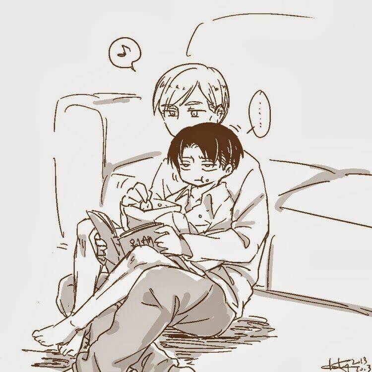 Tấn Công Người Khổng Lồ – Doujinshi Eruri Chapter 19 - Trang 2