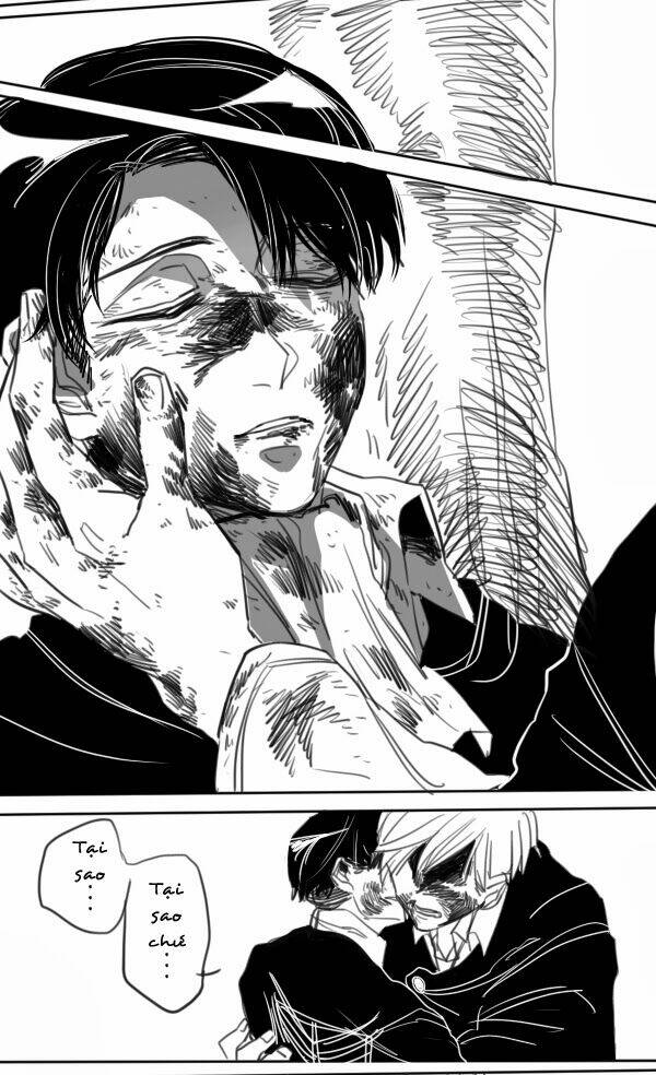 Tấn Công Người Khổng Lồ – Doujinshi Eruri Chapter 3 - Trang 2